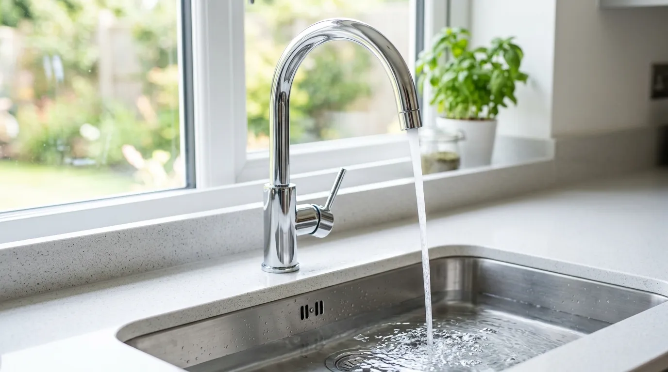 Local Plumbing Master Pros same day plumber fixing a faucet in Littlejohn Island, ME